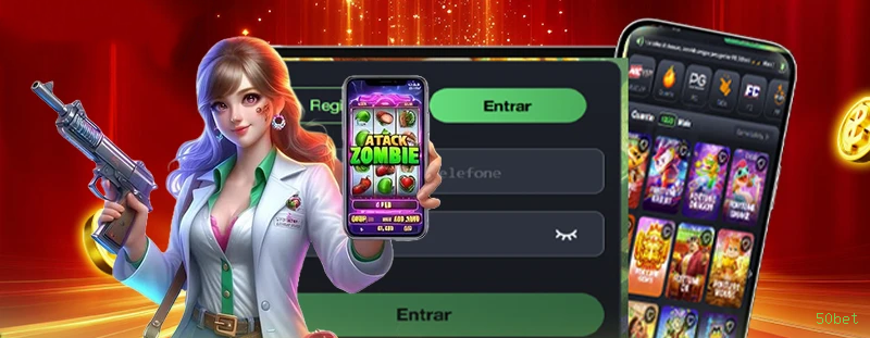 App 50bet para Android e iOS - download grátis